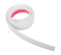 Ciieeo Self-adhesive Silicone Door Sealer Strip for Soundproofing and Weatherproofing White Minimalist Design Door Bottom Seal for Office and Sliding Multi-purpose Gap Blocker