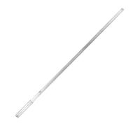 Ciieeo Shopping Cart Wheel Axle 40cm Silver Iron Replacement Shaft 7.5mm