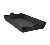 Ciieeo Silicone Baking Pad Black Oven Baking Pot with Good Heat Resistance and Easy to Clean Silicone Tray and Food Separation