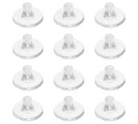 Ciieeo Silicone Earring Backs Simple Style 500pcs Lightweight and Safe the Skin Soft Ear Studs Backs for Secure and Comfortable Wear Earring Findings for DIY Jewelry