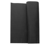 Ciieeo Silicone Laundry Washing Pad with Soft and Gentle Surface, Foldable Design, Black Washing Mat for Scrubbing Garments and Hand Wash Delicate Clothes, Portable and Nonslip Washboard