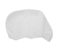 Ciieeo Silicone Swimming Cap for Women with Long Hair, Waterproof Swim Pool Hat with Ear Protection, Easy to Put and Take, Comfortable and Sturdy White Swim Cap for Swimming