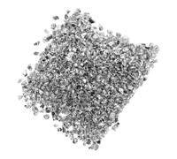 Ciieeo Silver 1-3mm Nail Decoration Glitter Shards 200g, High Gloss Crushed Glitter for DIY Nail Art, Epoxy Crafts, Gemstone Fragments for Painting and Resin Art Supplies