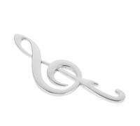 Ciieeo Silver Music Note Bottle Zinc Alloy Creative Design for Beer Wine Bottles Portable Kitchen Bar Tool Weddings Parties Outdoor Use