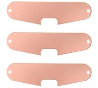 Ciieeo Single Coil Pickup Base Plates Hardware Upgrade 3pcs Electric Guitar Copper Metal Construction Improved Tone Clarity and Stable Performance for St Electric Guitars