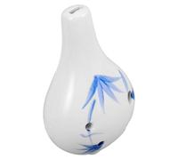 Ciieeo Six-hole Ceramic Ocarina Flute in Alto C Key - Portable Chinese Musical Instrument for Beginners, Blue Mini Wind Instrument Suitable for Students and Music Practice