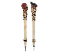 Ciieeo Skull Writing Pens 1 Set skull pen pens decorative pens ball point pens black pens for office ballpoint pen reward Novelty Pens Resin Pens Christmas Stationery fountain pen