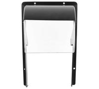 Ciieeo Sliding Weatherproof Rain Shield Cover for Access Control Keypad and Facial Recognition Machines, UV Resistant Plastic Protector for Outdoor Home Use