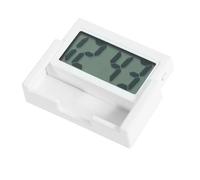 Ciieeo Small Digital Car Clock Portable Four Corner Silent Dashboard Clock with Display Compact Design for Auto Dash and Travel Use