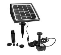 Ciieeo Solar Fountain Pump Set with Detached Solar Panel Outdoor Water Pump for Garden Pond Decoration for Home Landscape Water Feature