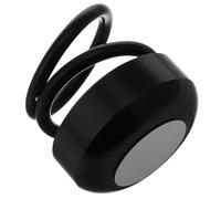 Ciieeo Solar Power Car Diffuser Double Ring Suspension Aluminum Alloy Easy Installation Fragrance Diffusion Black Suspended Car Interior Decoration