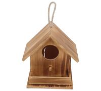 Ciieeo Solid Wood Bird Nest Outdoor Hummingbird Nest Box Wooden Bird House for Garden Feeders Shelter Nature Lovers