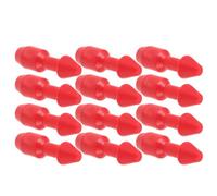 Ciieeo Spearfishing Band Universal Compatibility and Quick Installation 12pcs Wishbones Inserts Plastic Red Repair Parts for Diver Fishing for Underwater Diving
