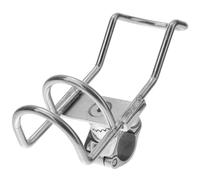 Ciieeo Stainless Steel Fishing Rod Holder 360 Degree Adjustable Boat Stand | Silver Colour, for Fishing Boat Use, Mirror Polished Finish, Suitable for Fisher and Fishing Lover