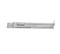 Ciieeo Stainless Steel Flush Bolt with Toothed Security Latch Concealed Double Door Lock for Enhanced Protection Easy Installation Top and Bottom Slide Bolt for Residential and Commercial
