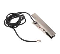 Ciieeo Stainless Steel Grounding Clamp - Grounding Rod Clamp for Pipe and Truck - Bonding and Earth Ground Clip for Petroleum Products