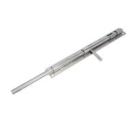 Ciieeo Stainless Steel Heavy Duty Door Bolt Lock, Thickened Solid Ground Bolt for Gate and Window, Extended Floor Latch for Security and Safety Locking on Doors and Fences