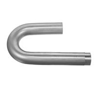 Ciieeo Stainless Steel U-Shaped Elbow Pipe for Soy Milk Transfer High Temperature Resistant Bucket Mounted Pump Tube Foodgrade Dairy Processing Hose