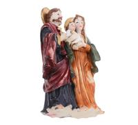 Ciieeo Statue of The Father of Jesus Christmas Decorations Jesus Birth Figurine Christmas Nativity Statue Resin