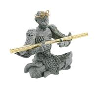 Ciieeo Sun Wukong Ornaments Monkey King Statue Sandstone Material for Desktop Zen Garden Decor Aquarium Decoration Figurine Sculpture