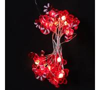 Ciieeo Sweet Christmas Tree String Lights Candy Cane Decor Outdoor Fairy Lights for Garden Decor