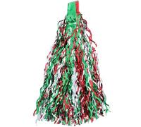 Ciieeo Table Skirt Colorful Easy Installation and Wide Application Wavy Plastic Metallic Tinsel Foil Fringe Unique Design for Holiday and Birthday for Weddings and Table Decorations