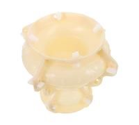 Ciieeo Thickened Plastic Concrete Flower Pot Mold 22cm with Bottom Grouting for DIY Garden Planter, Succulent Vase, Bonsai Clay Pot Making