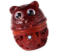 Ciieeo Tiger Pendant Charm Making Jewellery Wooden for Keyring