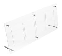 Ciieeo Trading Card Holders Clear Acrylic Display Stand 4 Slots Baseball Card Display Rack Game Frame Sports Holder Desktop Organizer