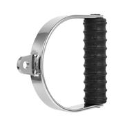 Ciieeo Training Handle Steel 5mm Wall Thickness Black Strong Load-bearing for Exercise Machine Attachments Multiple Places Multiple Purposes