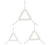 Ciieeo Triangular Crucible Holder Set of 3 Laboratory Pot Rack Chemical Heating Rack for Scientific Experiments Heat Resistant Crucible Support Tool for Laboratory Applications
