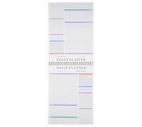 Ciieeo Undated to Do List Notepad with 52 Tear off Sheets, Portable Daily Planner Notepad for Scheduling Tasks, Paper Material in Purple, Convenient to Carry for Work and Home