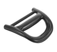 Ciieeo Universal Replacement Handle for Shopping Trolley and Wheelchair Grip, 8-Hole Black Sturdy Handle for Folding Utility Cart, Multipurpose Front Trolley Accessory for Easy