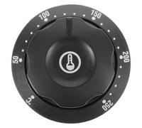 Ciieeo Universal Thermostat Temperature Control Knob Cover, 50-250C Degree Dial Plates Replacement, Electric Oven Switch, Deep Fryer Rotary Pointer, Water Heater Thermal Controller Part, 6mm Shaft