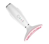 Ciieeo USB Rechargeable Neck Skin Tightening and Wrinkle Removal Device Multifunction Face and Neck Beauty Massager for Lifting and Firming White Apparatus with Anti-Aging Treatment