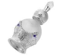 Ciieeo Vintage Arabic Style Refillable Perfume Dropper Bottle for Essential Oils Elegant Glass Bottle for Travel Bathroom and Gift Giving