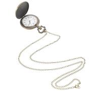 Ciieeo Vintage Pendant Pocket Watch Necklace with Precise Quartz Movement and Detachable Chain Featuring Ancient Sailing Ship Design, Classic Steampunk Style for Costume Prop or Party