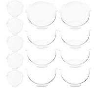 Ciieeo Vr Virtual Reality Replacement Lenses 20pcs Biconvex Optical Lens 25mm Diameter 45mm Focal Length PC Plastic, Light-blocking Accessories for Group Activities and Computers