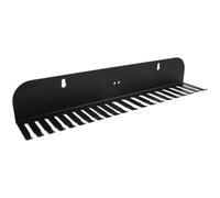Ciieeo Wall Mount Cable Organizer with 20 Slots for Microphone and USB Cables Metal Construction with Large Capacity Prevents Accidental Disconnection for Desk