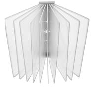 Ciieeo Wall-mounted Page Turn Folder Document Display Holder for Office Use File Sheet Organizer Easy to Hang and Store Reference Files