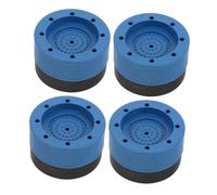 Ciieeo Washing Machine Stabilizer Anti-vibration Floor Mat Non-slip Rubber Cushion Pads Mechanical Vibration Damping Feet for Washer 4pcs Blue