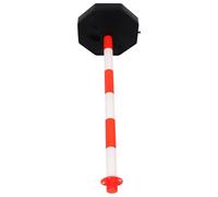 Ciieeo Water Refillable Warning Post Delineator Post Traffic Safety Barrier with Water-fillable Base Enhanced Visibility Pe Material for Public Events and Temporary Applications