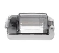 Ciieeo Waterproof Electronic Junction Box Cover with 2 Way Distribution, PC Material, Ip67 Certified, 180 Degree Flip-top Design, Easy to Install and Monitor for Outdoor Electrical Outlet