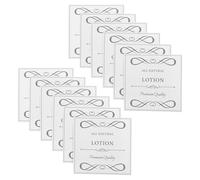 Ciieeo Waterproof Soap Dispenser Stickers 30Pcs Removable Labels for Shower Bottles 2.95X2.95In Bathroom Organization