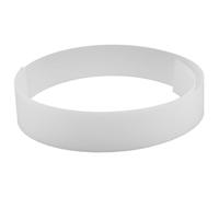 Ciieeo White LED Diffuser Panel Strip Made of Acrylic with High Light Transmission and Semitransparent Design, Practical Lamp Diffuser for Even Illumination in Living Room and Kitchen