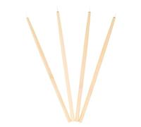 Ciieeo Wig Crochet Hooks 4Pcs Bamboo Handle Ventilating Needles for Lace Wig Making and Hair Extensions Crafting Set