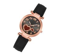 Ciieeo Women Fashion Quartz Wrist Watch with Imitation Leather Strap and Glass Dial, Precise Timing, Versatile Style Suitable for Most Occasions a Gift for Your Lover