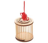 Ciieeo Wooden Cage Round Breeding Cage for Wild Grasshoppers Pet Supplies Transport Enclosure Suitable for Insect Rearing