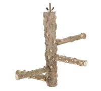 Ciieeo Wooden Suitable a Bird Cage Perch Made from Sturdy Pepper Wood Perch Stand Parrot with Safe Exercise Features for Pet Birds or Parakeet Resting Rod in Indoor Birdcage