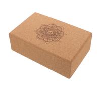 Ciieeo Yoga Block Yoga Training Brick High Density Cork Mandala Pattern Relaxing the Body Abdominal Muscle Training and Dancer